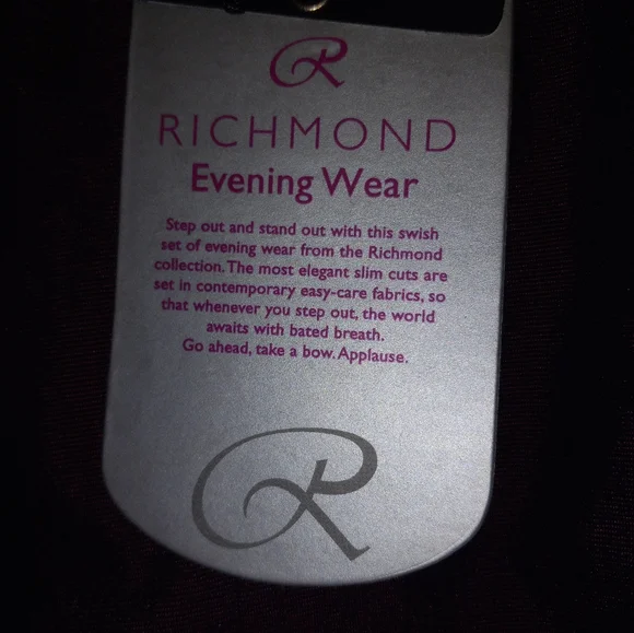 New With Tags Men's Richmond Evening Wear Long Sleeve Shirt - Picture 7 of 9